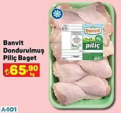 BANVİT DONDURULMUŞ PİLİÇ BAGET BANVİT DONDURULMUŞ PİLİÇ BAGET